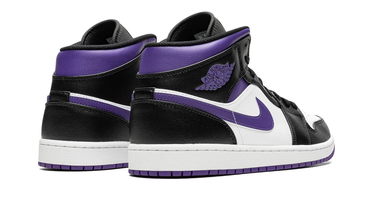 Air Jordan 1 Mid "Dark Iris" sneaker product image 4 | Foot Spikes