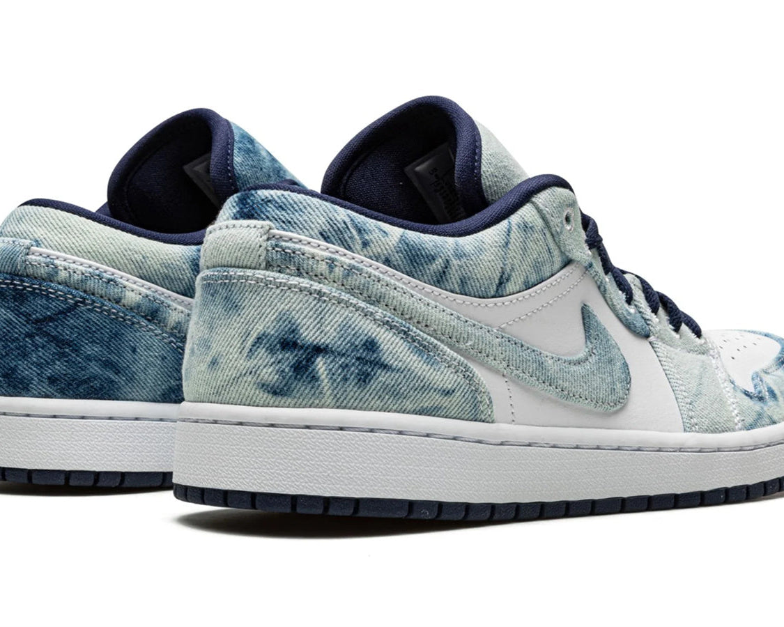 Air Jordan 1 Low SE "Washed Denim" sneaker product image 4 | Foot Spikes