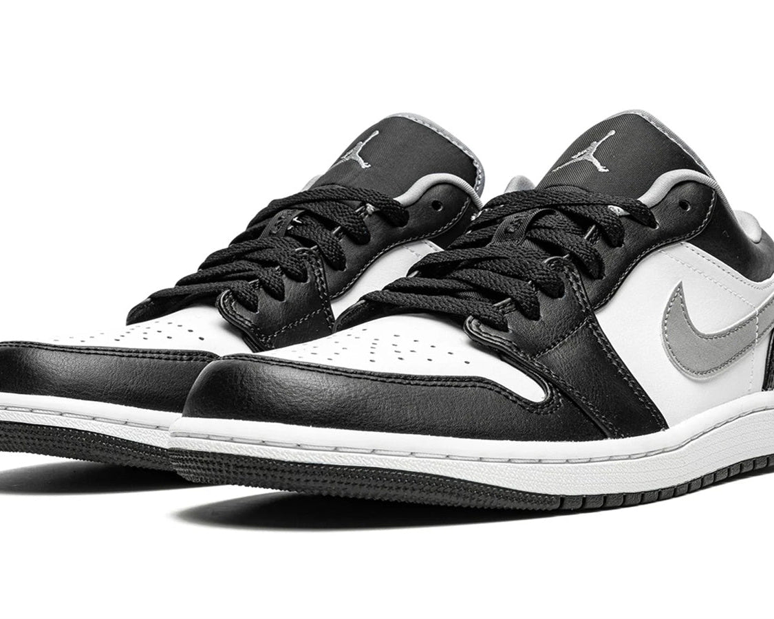 Air Jordan 1 Low "Black / Particle Grey" sneaker product image 2 | Foot Spikes