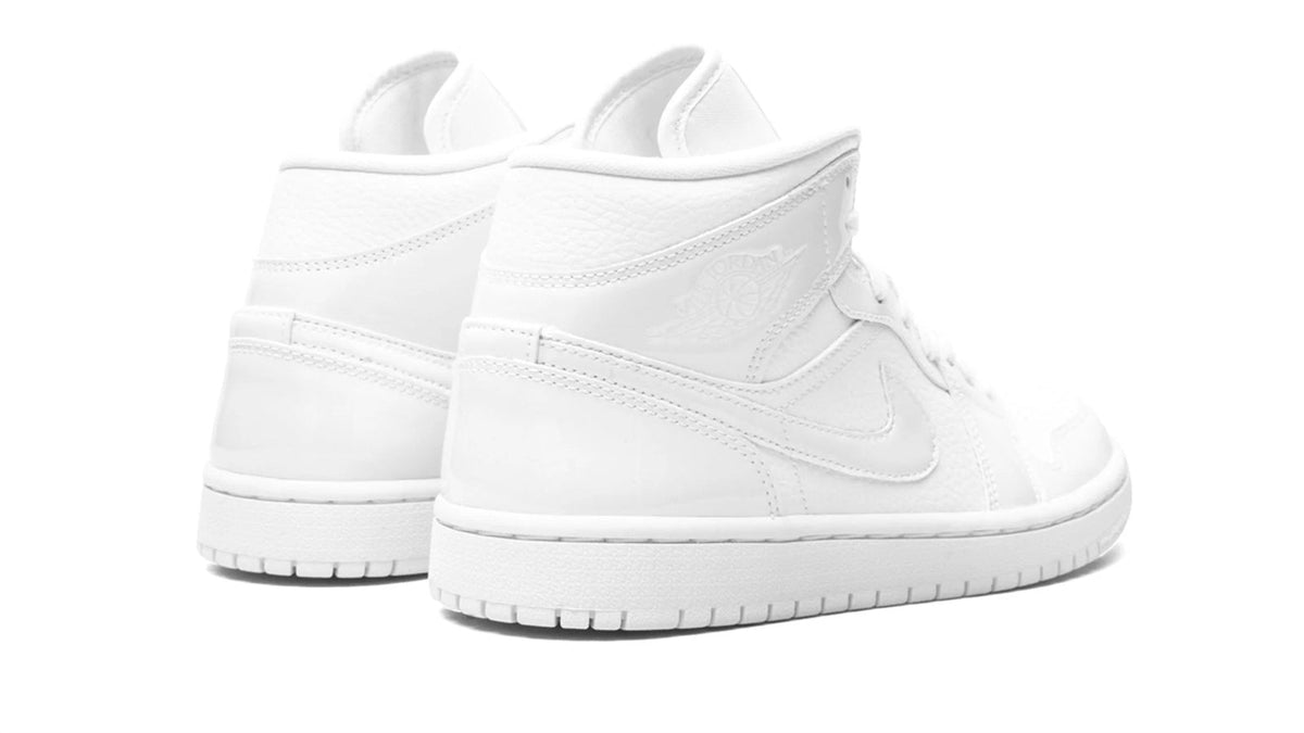 AIR JORDAN 1 MID WMNS "Triple White" sneaker product image 4 | Foot Spikes