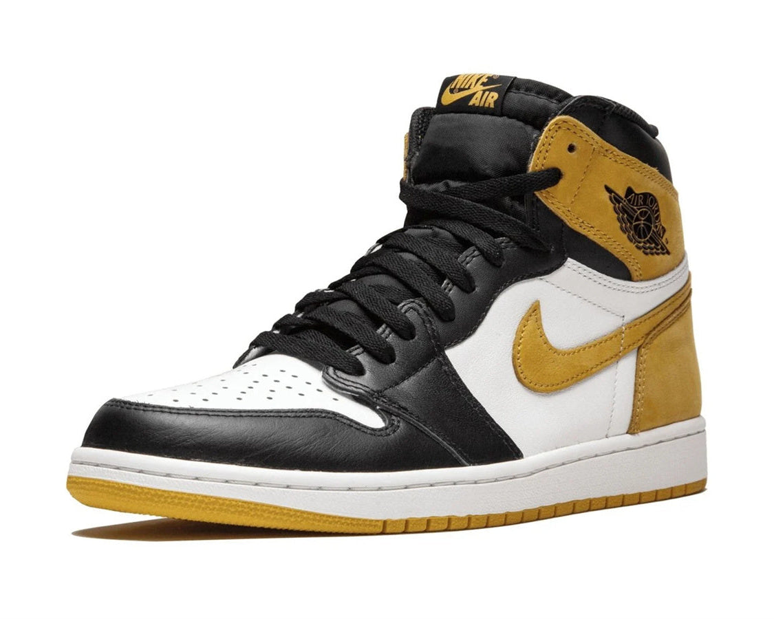 Air Jordan 1 Retro High OG "Promo Box - YELLOW OCHRE" sneaker product image 3 | Foot Spikes