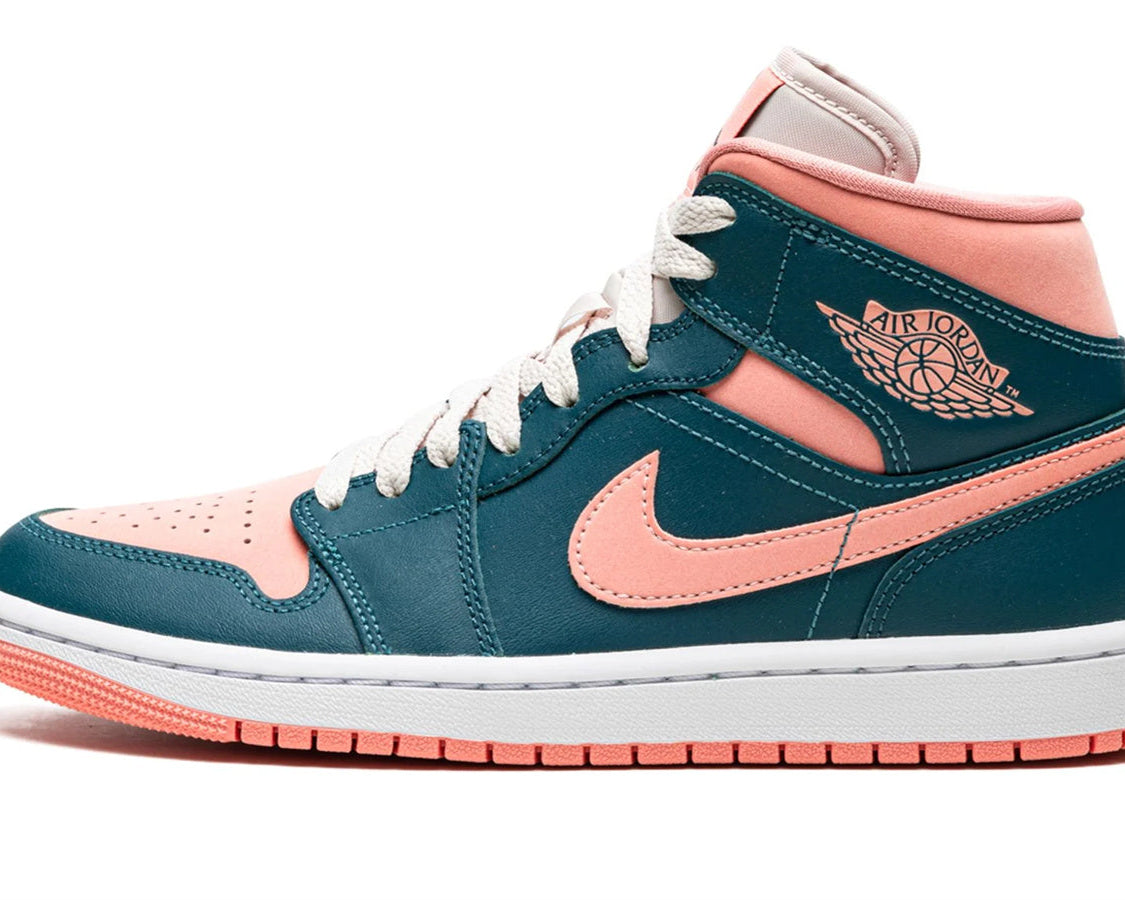 AIR JORDAN 1 MID WMNS "Dark Teal Green" sneaker product image 1 | Foot Spikes