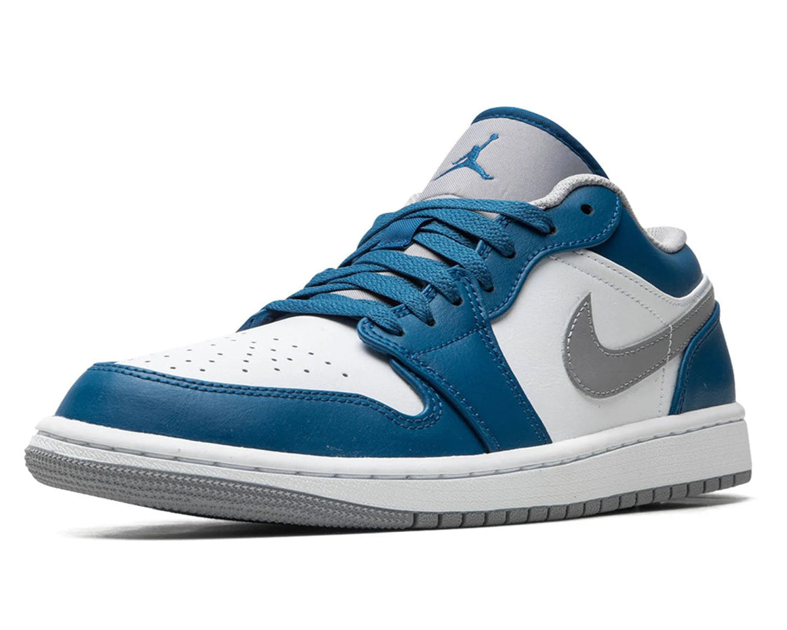 Air Jordan 1 Low "True Blue" sneaker product image 3 | Foot Spikes