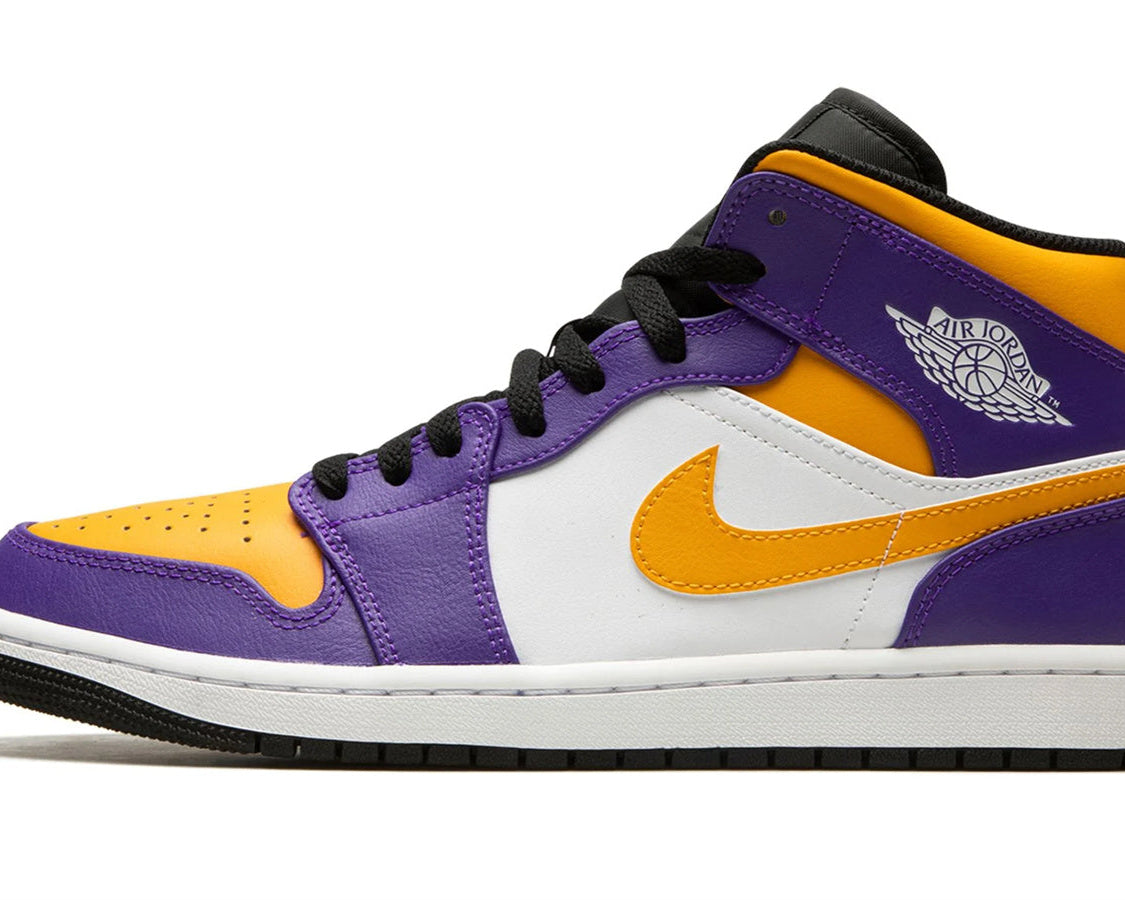 Air Jordan 1 Hi Flyease "LAKERS" sneaker product image 1 | Foot Spikes