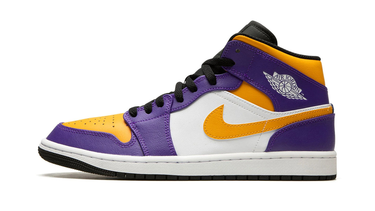 Air Jordan 1 Hi Flyease "LAKERS" sneaker product image 1 | Foot Spikes