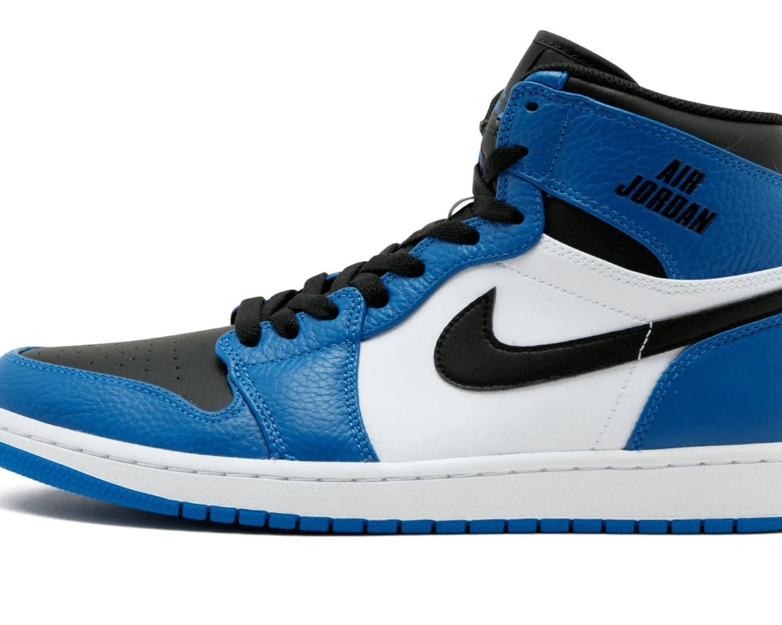 Air Jordan 1 Retro High "Solar Blue" sneaker product image 1 | Foot Spikes