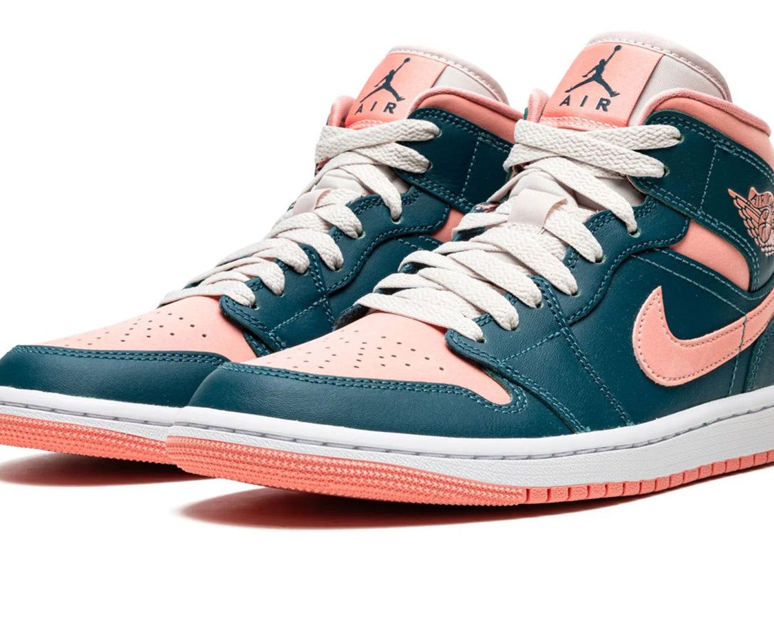 AIR JORDAN 1 MID WMNS "Dark Teal Green" sneaker product image 2 | Foot Spikes