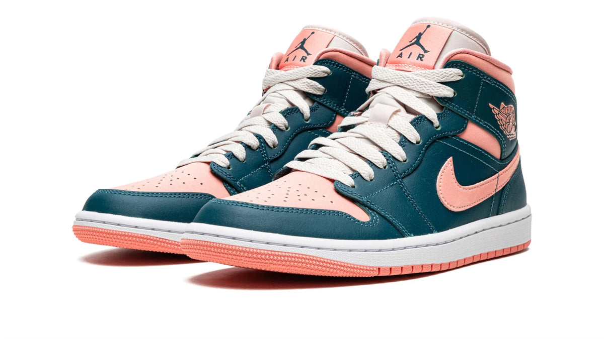 AIR JORDAN 1 MID WMNS "Dark Teal Green" sneaker product image 2 | Foot Spikes