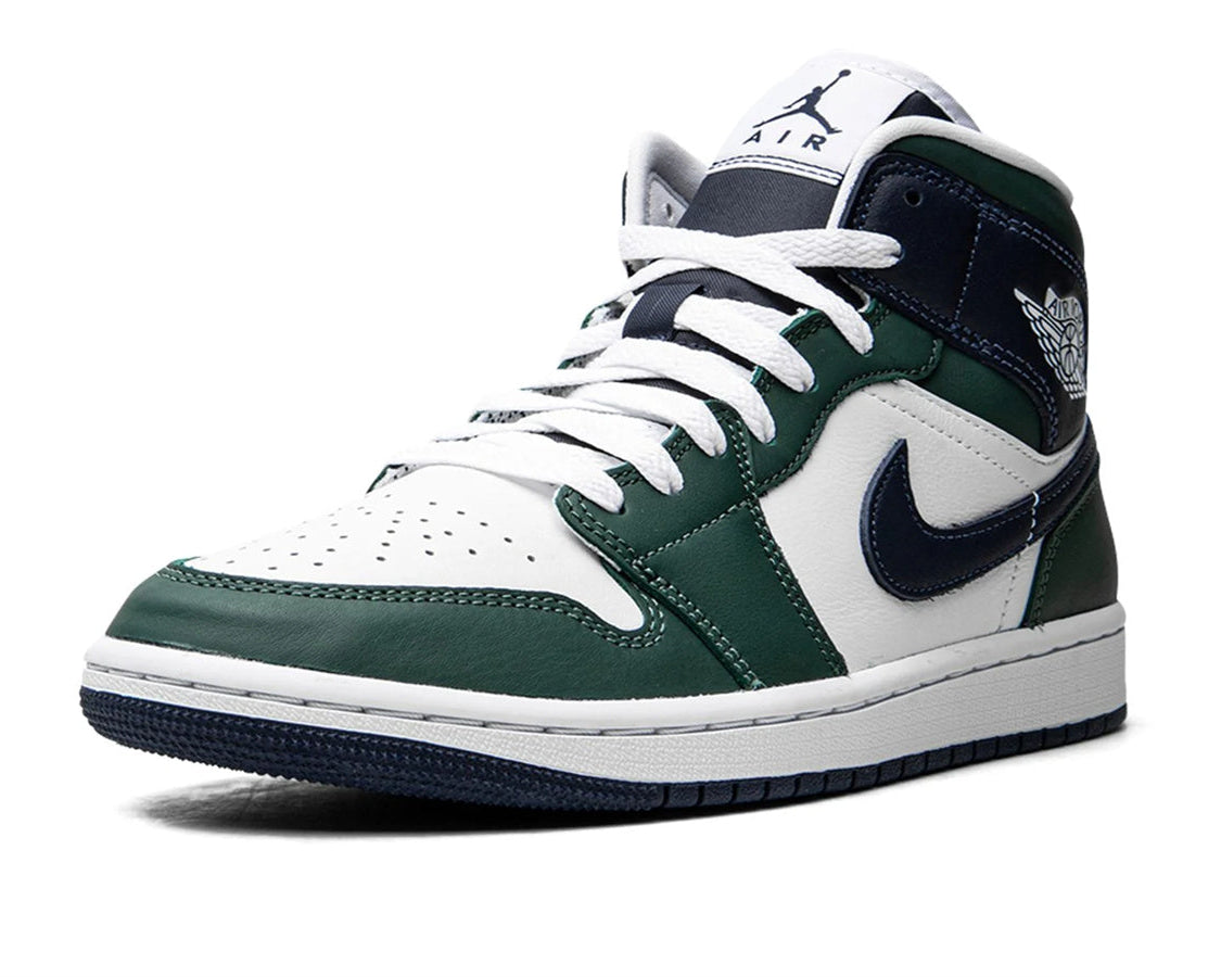AIR JORDAN 1 MID SE WMNS "Noble Green" sneaker product image 3 | Foot Spikes
