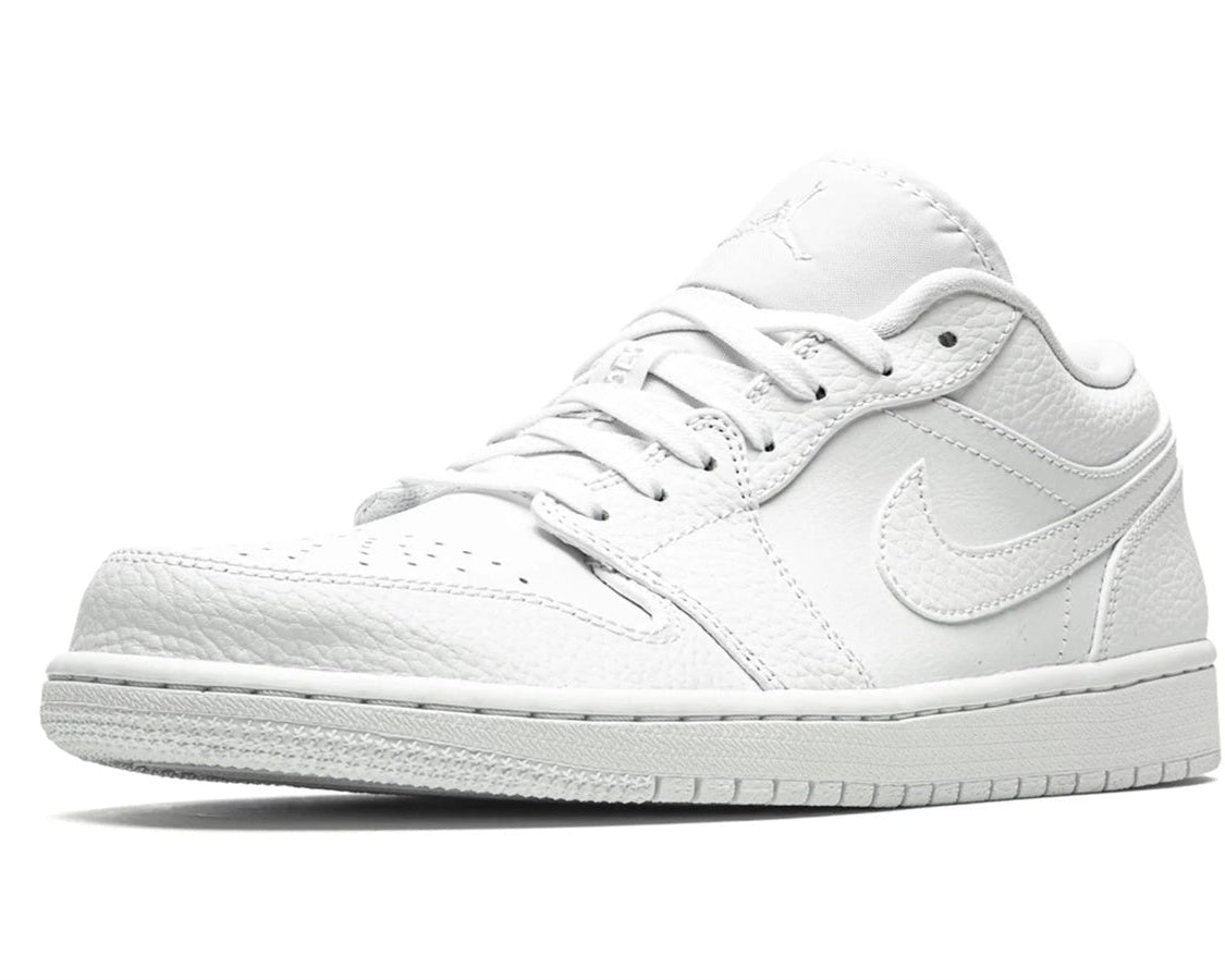 Air Jordan 1 Low "Triple White" sneaker product image 3 | Foot Spikes
