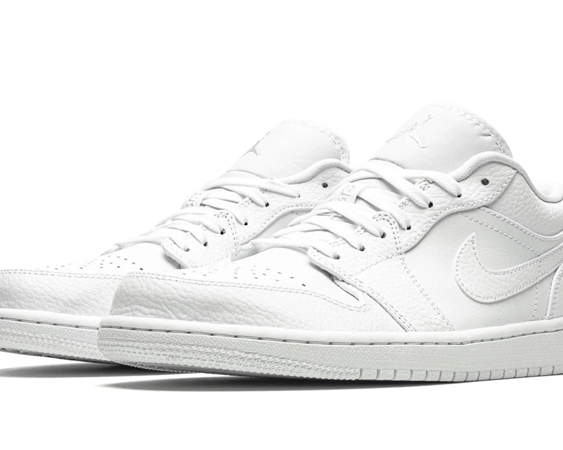 Air Jordan 1 Low "Triple White" sneaker product image 2 | Foot Spikes