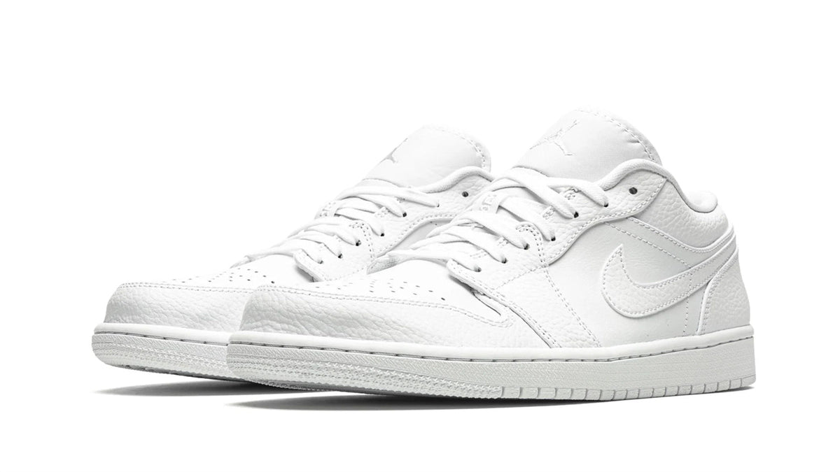 Air Jordan 1 Low "Triple White" sneaker product image 2 | Foot Spikes