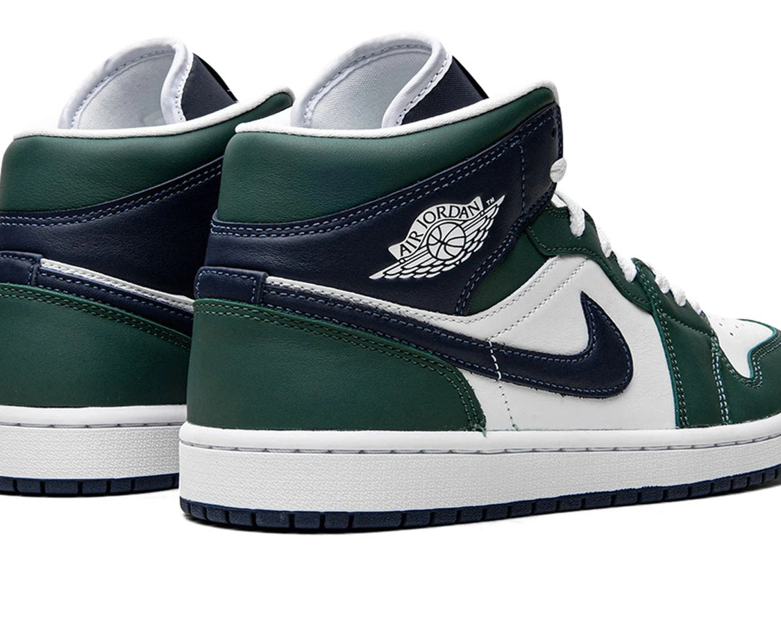 AIR JORDAN 1 MID SE WMNS "Noble Green" sneaker product image 4 | Foot Spikes
