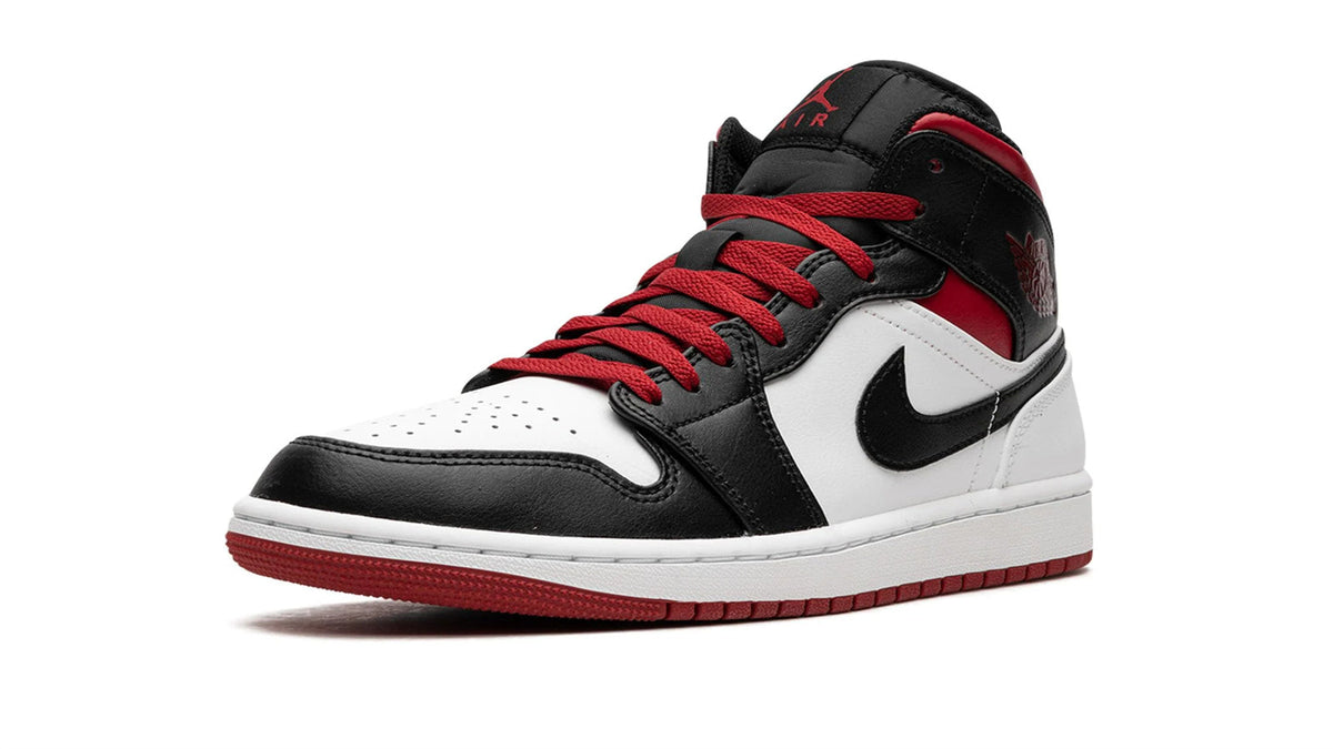 Air Jordan 1 Mid "Gym Red Black Toe" sneaker product image 3 | Foot Spikes
