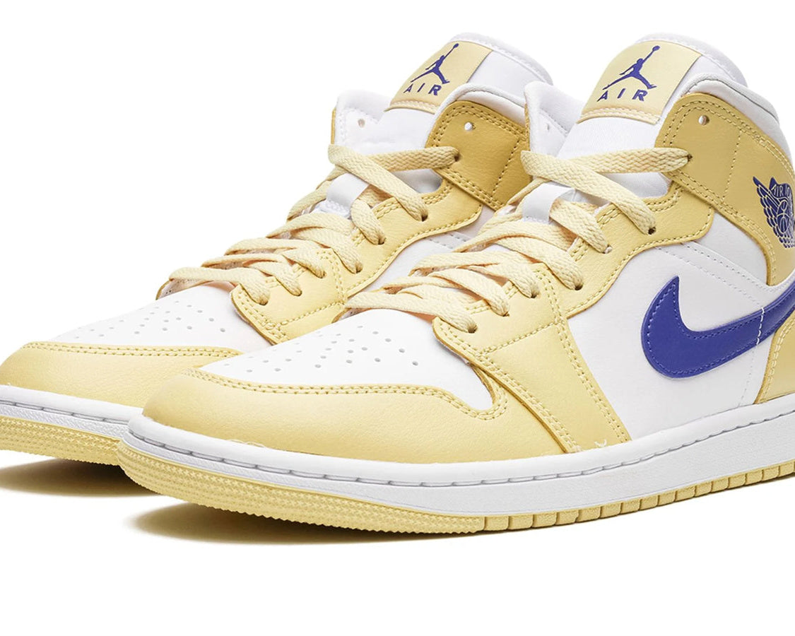AIR JORDAN 1 MID WMNS "Lemon Wash" sneaker product image 2 | Foot Spikes
