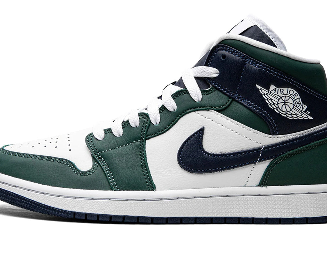 AIR JORDAN 1 MID SE WMNS "Noble Green" sneaker product image 1 | Foot Spikes