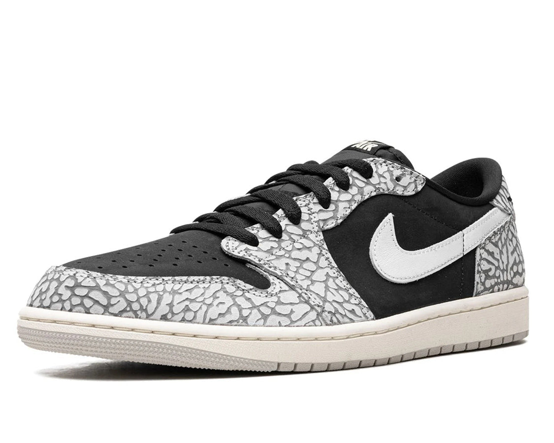 Air Jordan 1 Low "Black Elephant" sneaker product image 3 | Foot Spikes