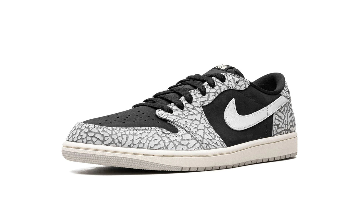Air Jordan 1 Low "Black Elephant" sneaker product image 3 | Foot Spikes