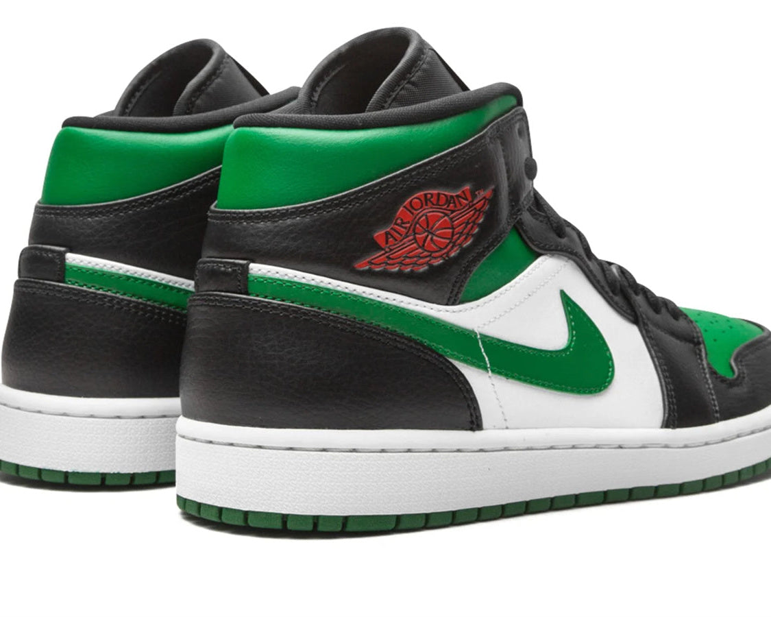 Air Jordan 1 Mid "Green Toe" sneaker product image 4 | Foot Spikes