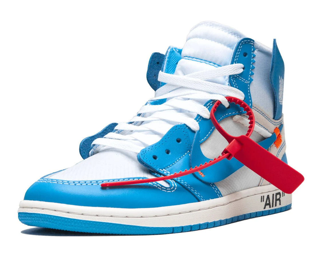 Air Jordan 1 Retro High "Off-White - UNC" sneaker product image 3 | Foot Spikes