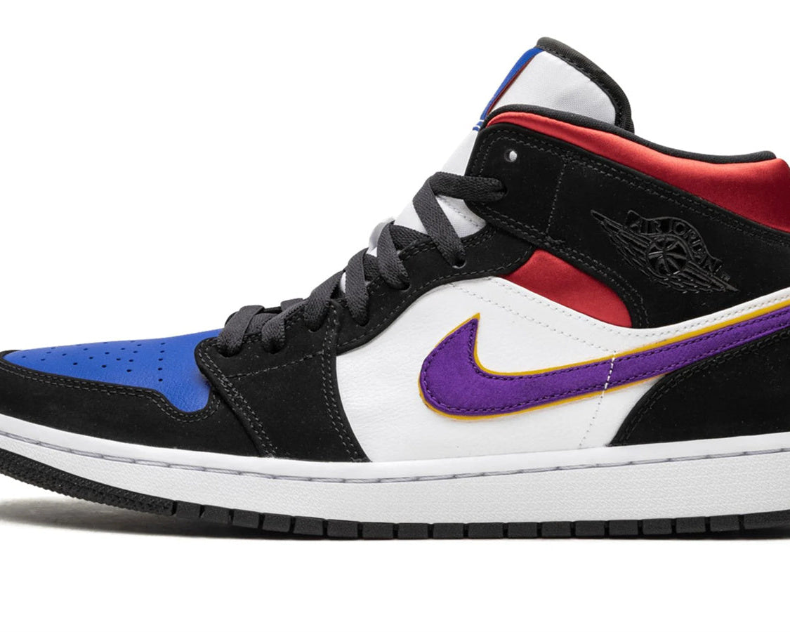 Air Jordan 1 Mid "Lakers Top 3" sneaker product image 1 | Foot Spikes