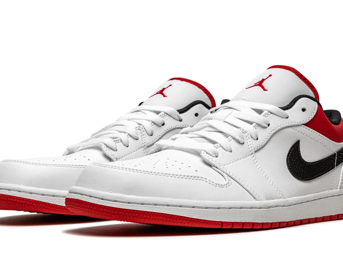 Air Jordan 1 Low "White University Red" sneaker product image 2 | Foot Spikes