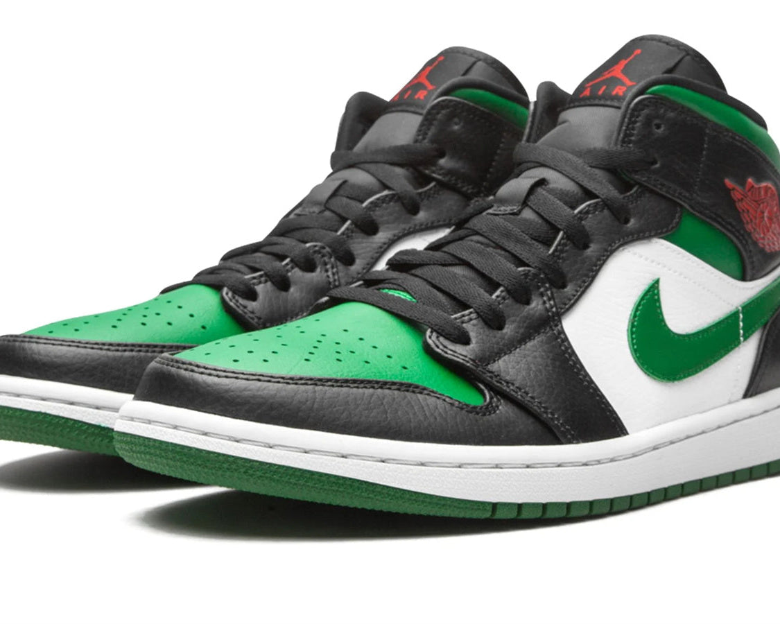 Air Jordan 1 Mid "Green Toe" sneaker product image 2 | Foot Spikes