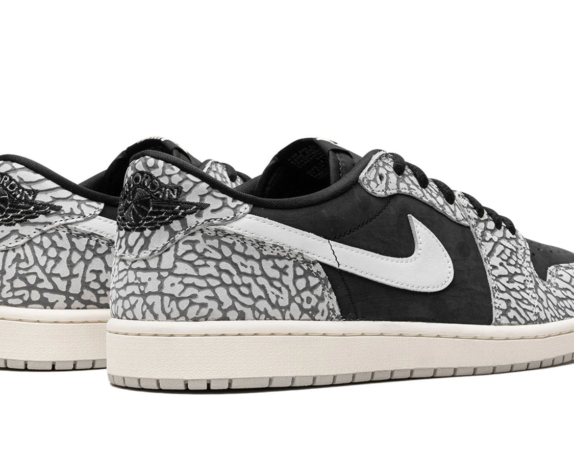 Air Jordan 1 Low "Black Elephant" sneaker product image 4 | Foot Spikes