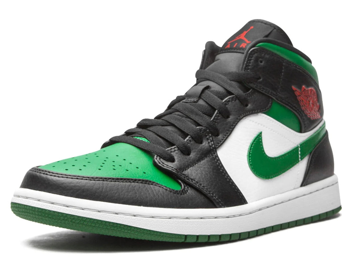 Air Jordan 1 Mid "Green Toe" sneaker product image 3 | Foot Spikes