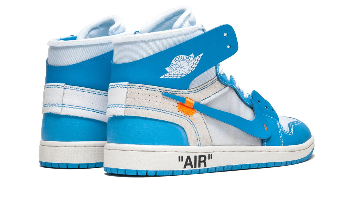 Air Jordan 1 Retro High "Off-White - UNC" sneaker product image 4 | Foot Spikes