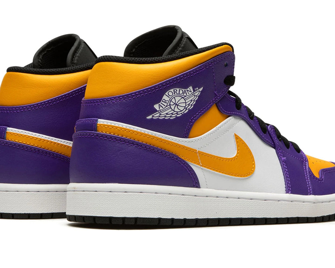Air Jordan 1 Hi Flyease "LAKERS" sneaker product image 4 | Foot Spikes