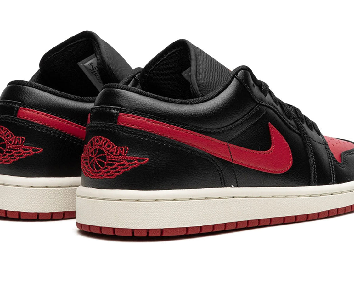 Air Jordan 1 Low WMNS "Bred Sail" sneaker product image 4 | Foot Spikes
