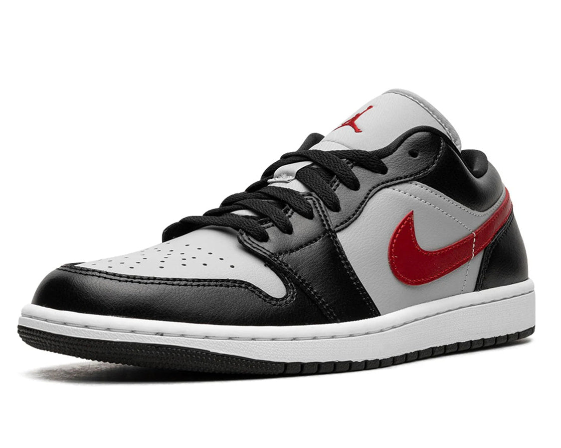Air Jordan 1 Low WMNS "Black / Grey / Red" sneaker product image 3 | Foot Spikes