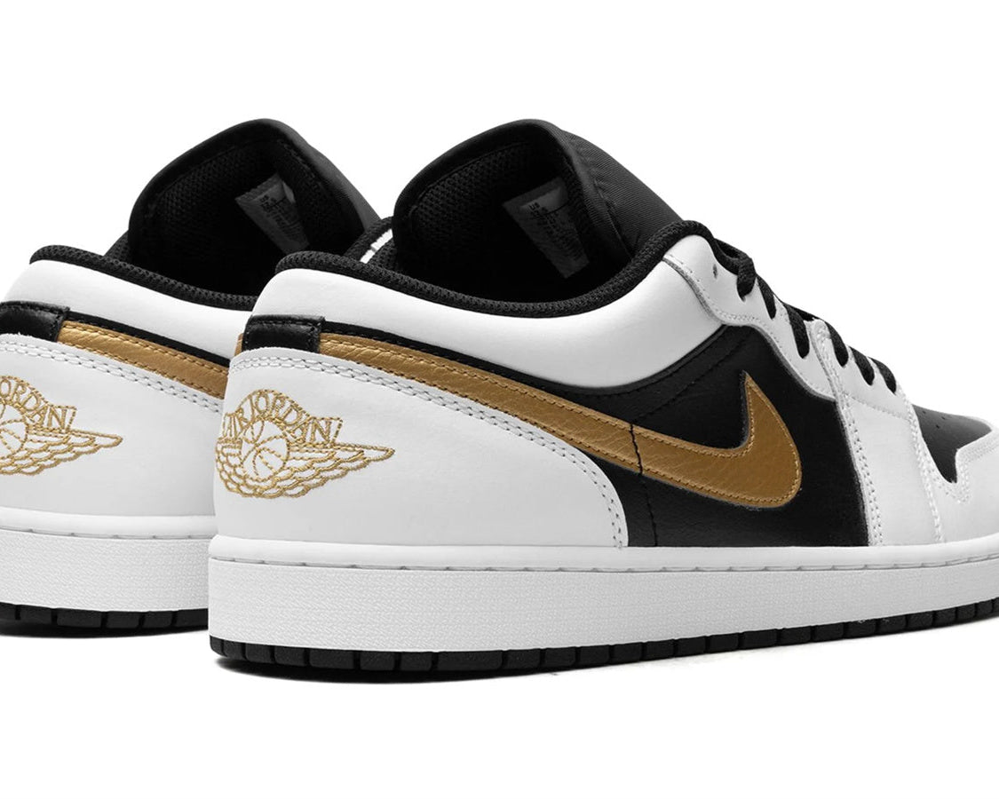 Air Jordan 1 Low "Gold Swoosh" sneaker product image 4 | Foot Spikes