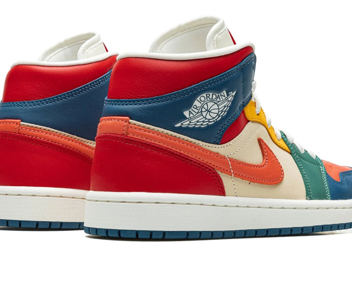 AIR JORDAN 1 MID SE WMNS "Multi-Color" sneaker product image 4 | Foot Spikes