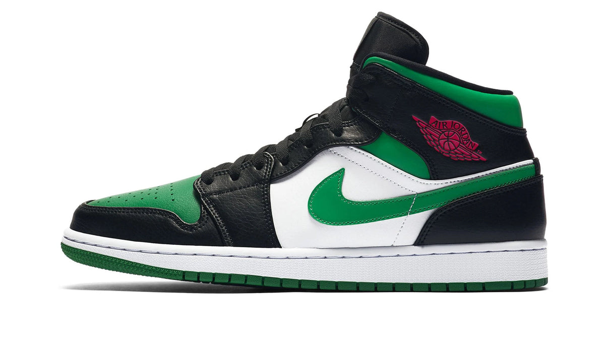 Air Jordan 1 Mid "Green Toe" sneaker product image 1 | Foot Spikes