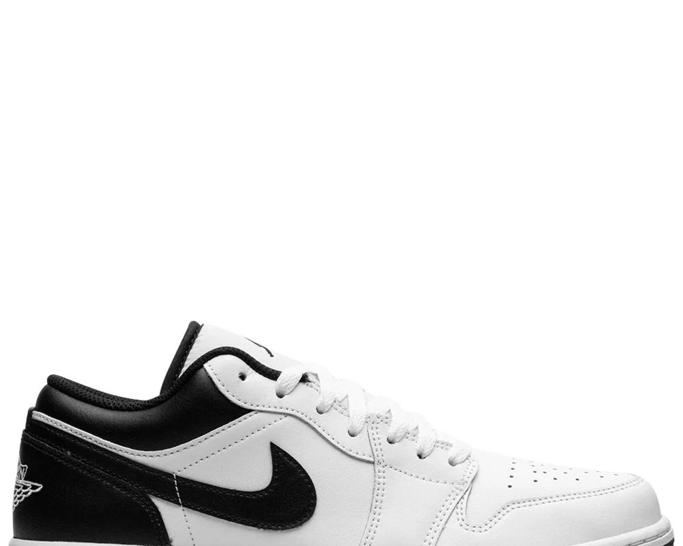 Air Jordan 1 Low "White/Black" sneaker product image 2 | Foot Spikes