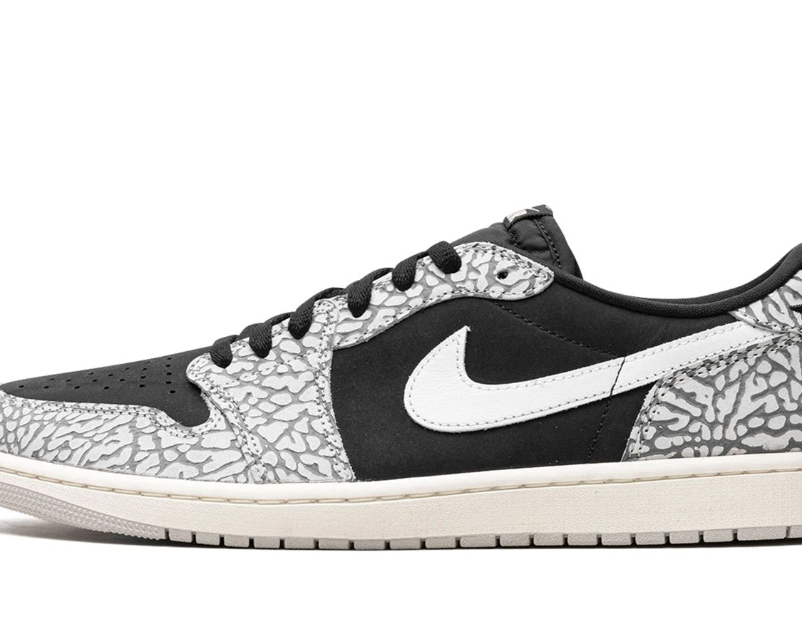 Air Jordan 1 Low "Black Elephant" sneaker product image 1 | Foot Spikes
