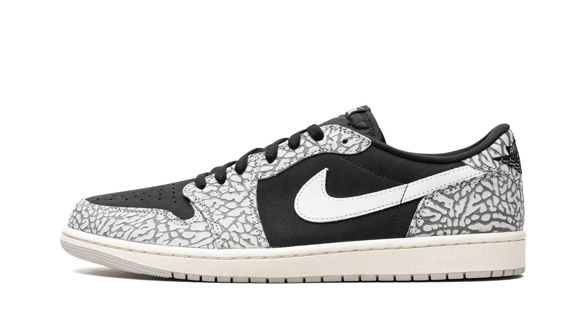Air Jordan 1 Low "Black Elephant" sneaker product image 1 | Foot Spikes