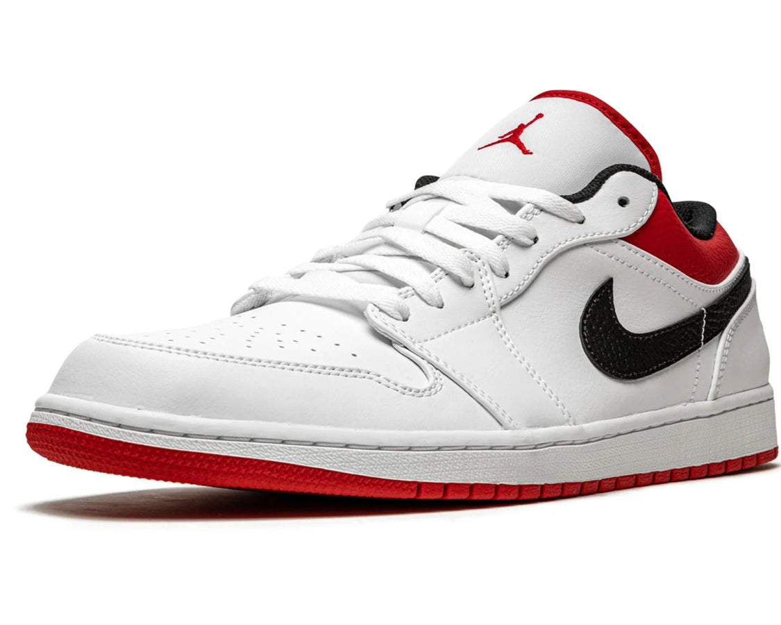 Air Jordan 1 Low "White University Red" sneaker product image 3 | Foot Spikes
