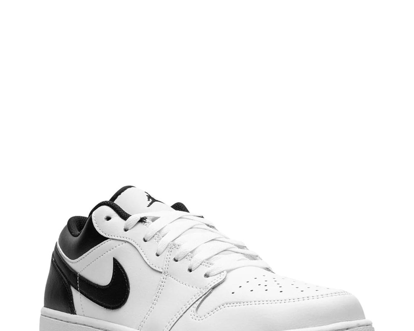 Air Jordan 1 Low "White/Black" sneaker product image 3 | Foot Spikes