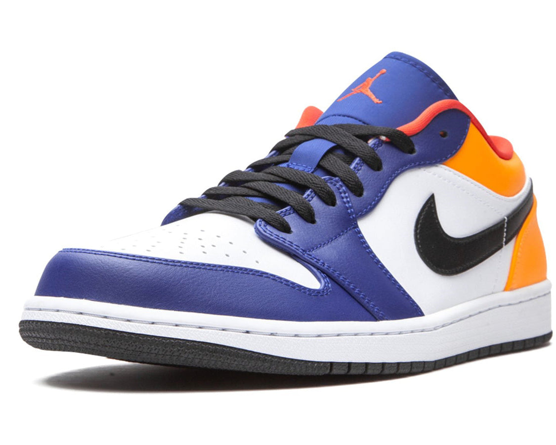 Air Jordan 1 Low "Deep Royal / Yellow" sneaker product image 3 | Foot Spikes