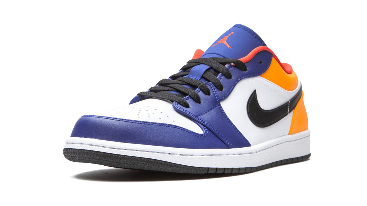 Air Jordan 1 Low "Deep Royal / Yellow" sneaker product image 3 | Foot Spikes
