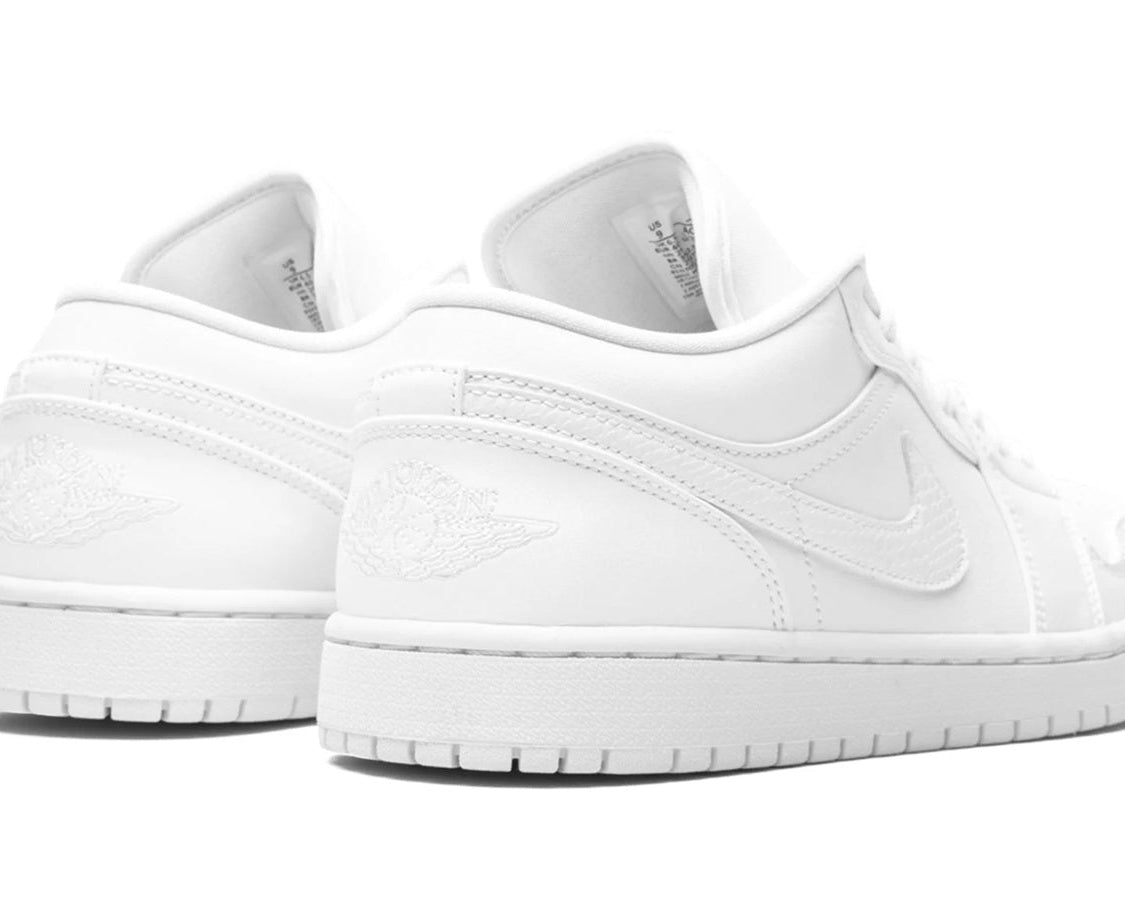 AIR JORDAN 1 LOW WMNS "Triple White" sneaker product image 4 | Foot Spikes