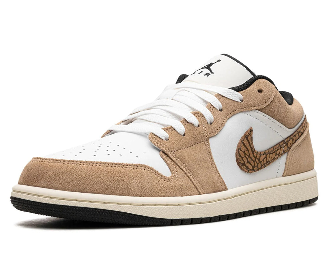Air Jordan 1 Low SE "Brown Elephant" sneaker product image 3 | Foot Spikes
