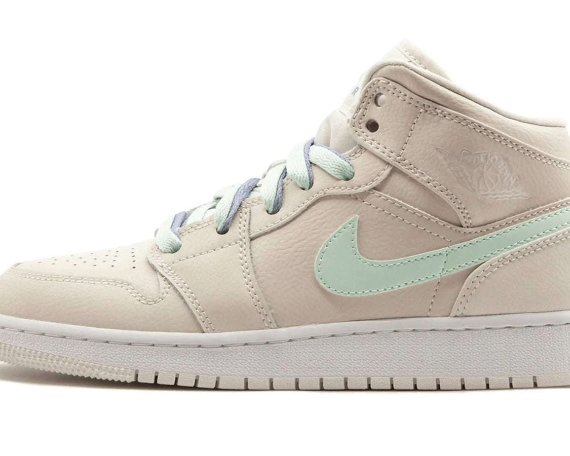 Air Jordan 1 Mid GS "Phantom" sneaker product image 1 | Foot Spikes