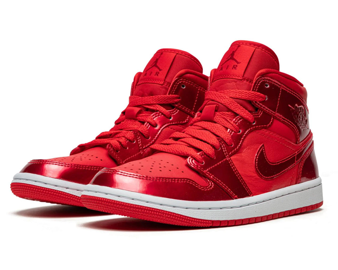 AIR JORDAN 1 MID WMNS "Pomegranate" sneaker product image 2 | Foot Spikes
