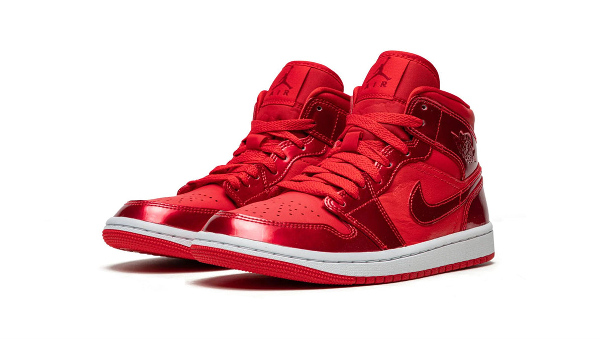 AIR JORDAN 1 MID WMNS "Pomegranate" sneaker product image 2 | Foot Spikes