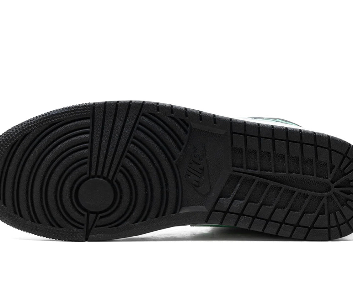 Air Jordan 1 Mid "GREEN GLOW" sneaker product image 5 | Foot Spikes