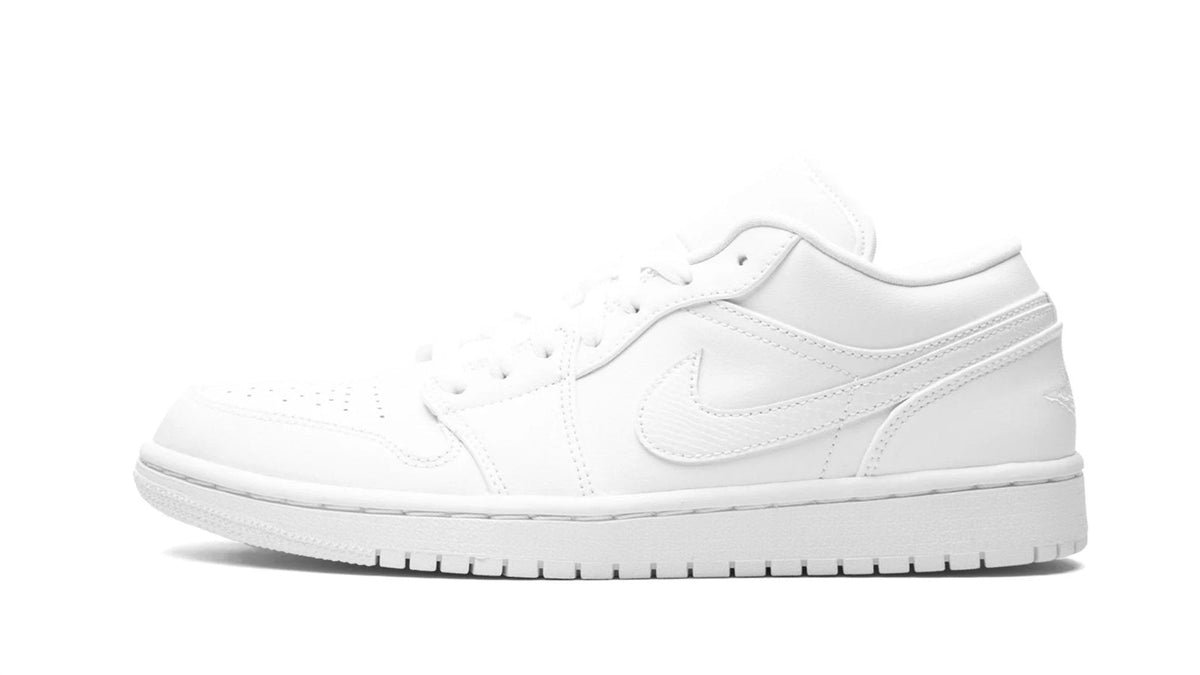 AIR JORDAN 1 LOW WMNS "Triple White" sneaker product image 1 | Foot Spikes